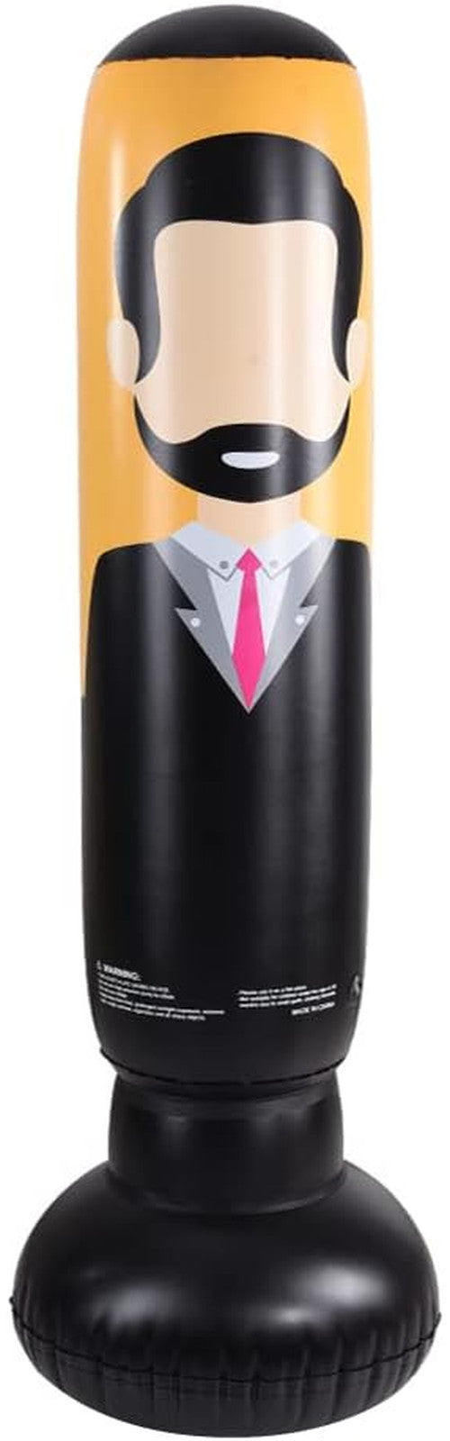 Inflatable Punching Bag for Kids and Adults, 58 Inch Free Standing Boxing Equipment