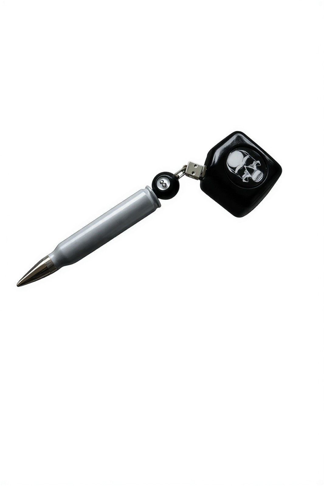 Pocket Chalker for Billiards - Skull Bullet Cue Accessories with Free Chalk