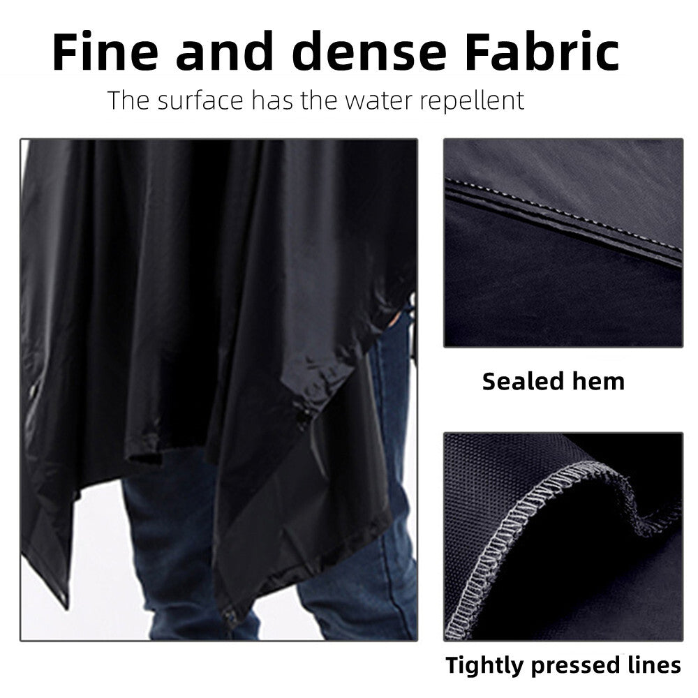 Waterproof Tactical Rain Poncho Shelter for Hunting Camping and Outdoor Use