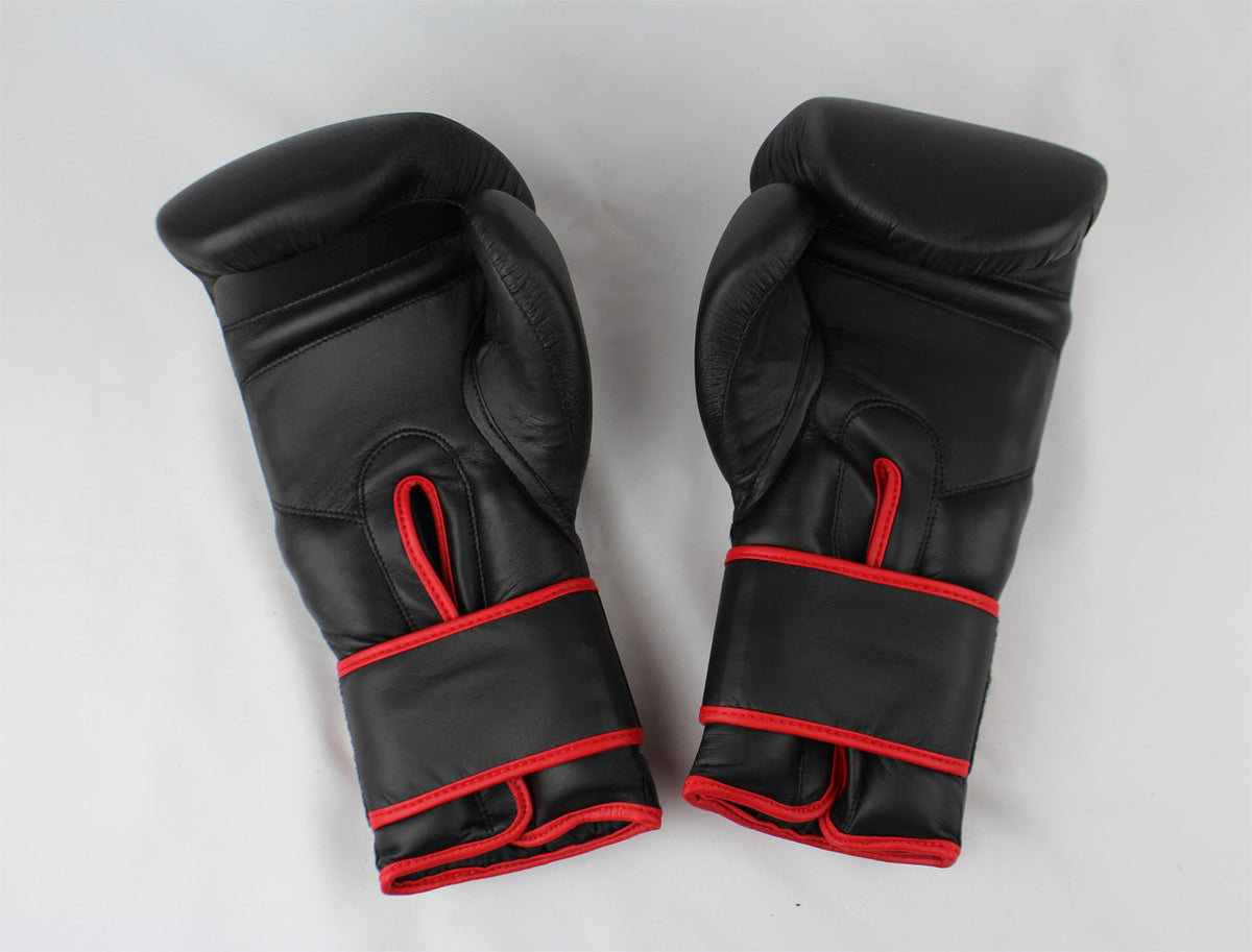Boxing Gloves Training Sparring Bag Gloves - Black 14 oz & 16 oz