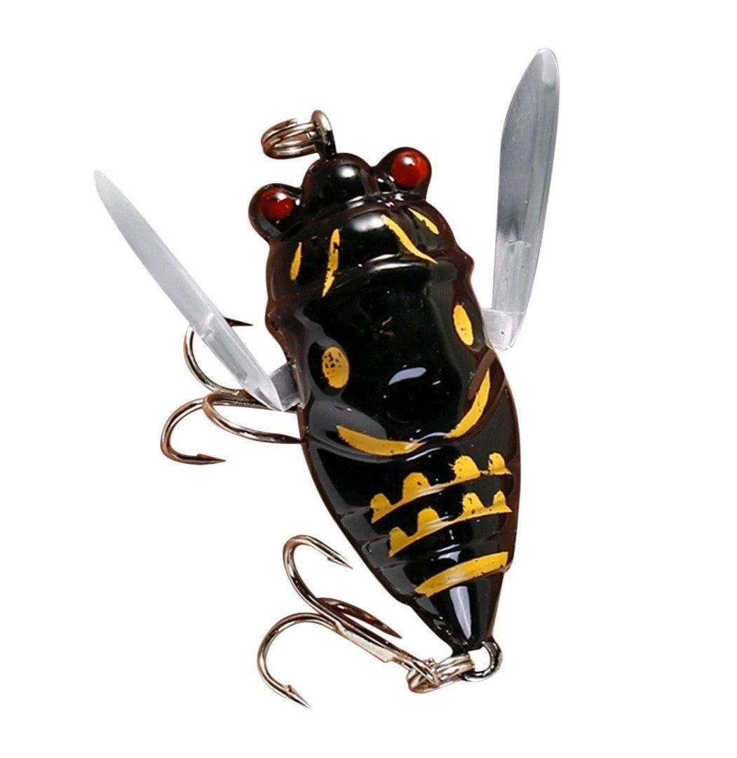 40mm Topwater Fishing Lure Bait for Freshwater Bass Walleye Bream