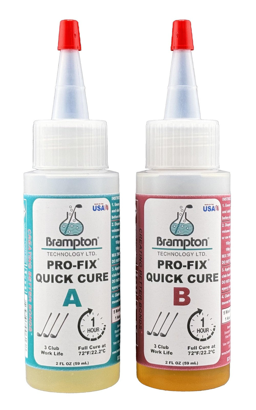 Golf Club Repair Epoxy Kit - Fast Cure, Durable, 4 Ounce