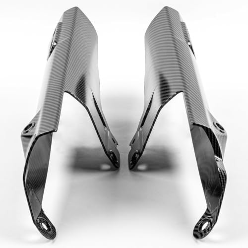 Motorcycle Front Fork Cover Guard Carbon Look for Tenere 700 2019-2026