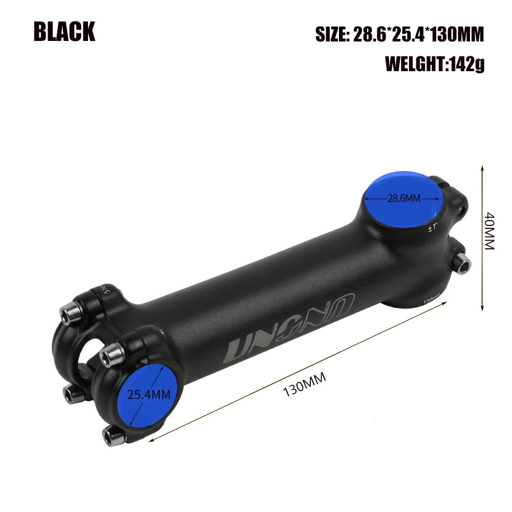 Bike Stem 25.4mm 7° Aluminum Alloy MTB Road Bicycle Handlebar Stem