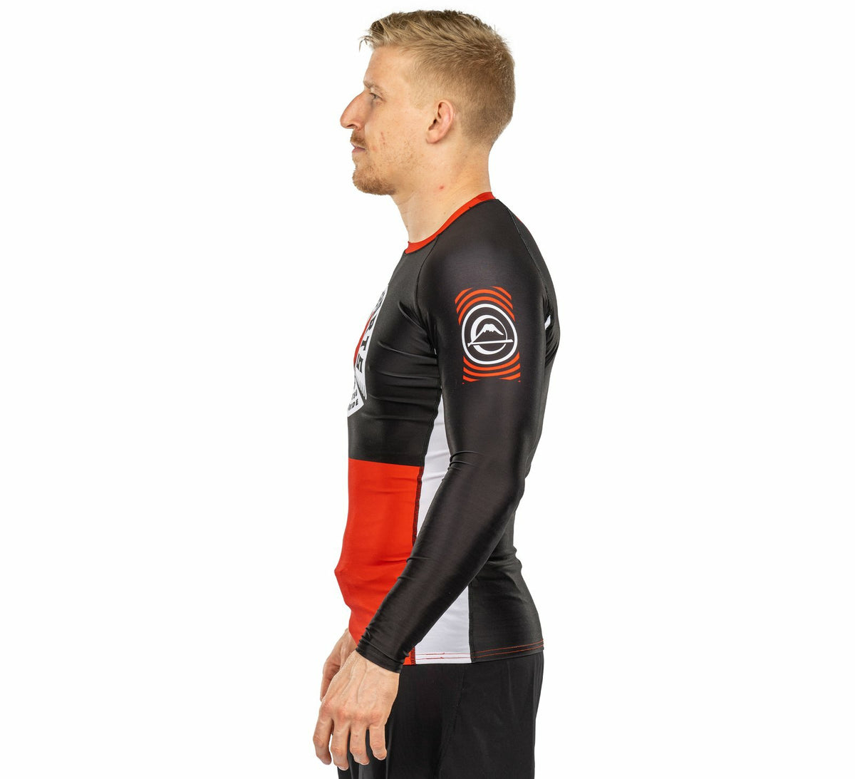 Heritage MMA Long Sleeve Rashguard Black for BJJ & Grappling