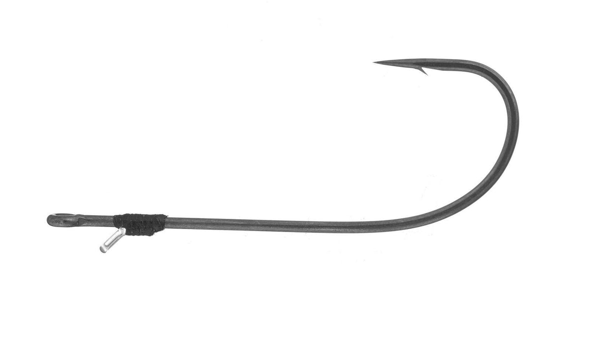 Fishing Worm Hook - Finesse Weedless Rigging, All Sizes, 5 Pack