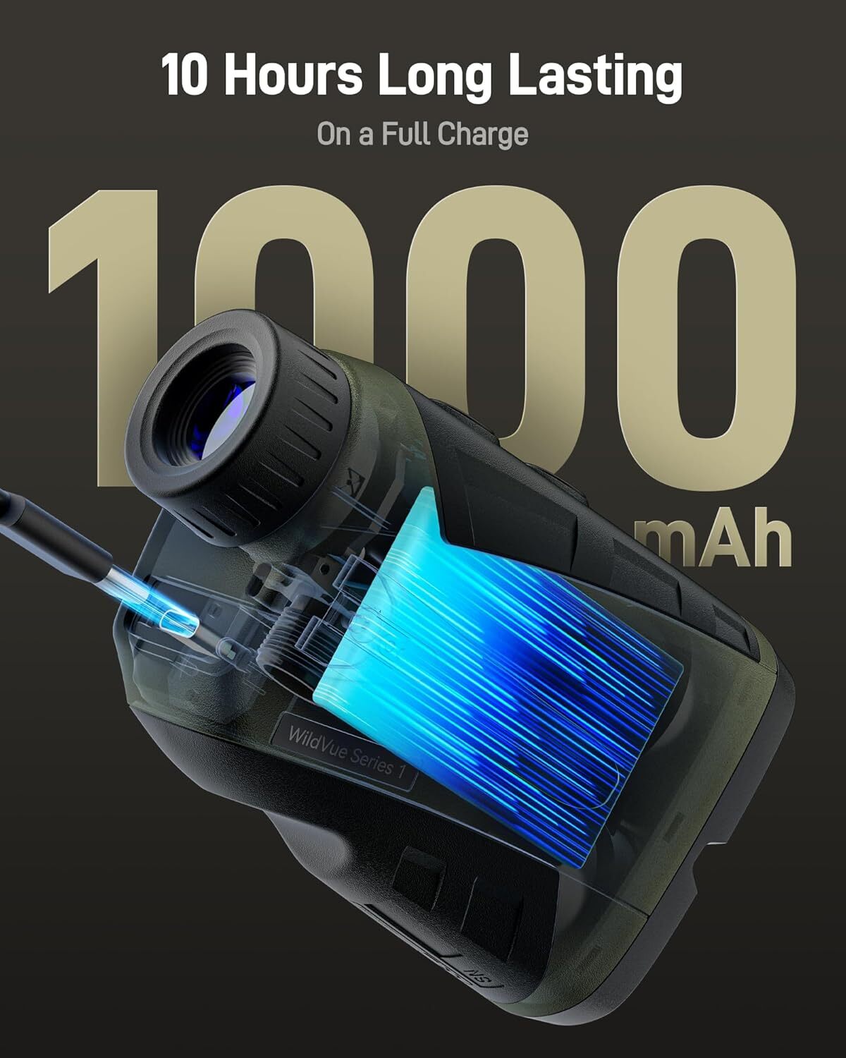 Laser Range Finder for Hunting 1600 Yards 7X Magnification