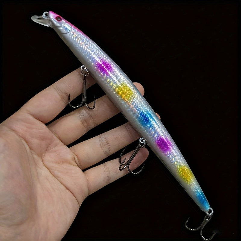 10pcs Large Minnow Sea Fishing Lures Artificial Hard Baits for Saltwater Fishing