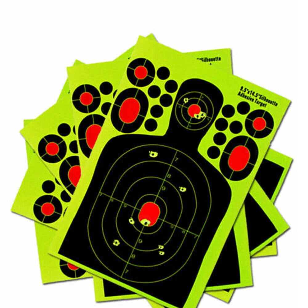 Reactive Shooting Targets Burst Instant Feedback Self-Adhesive Range Targets