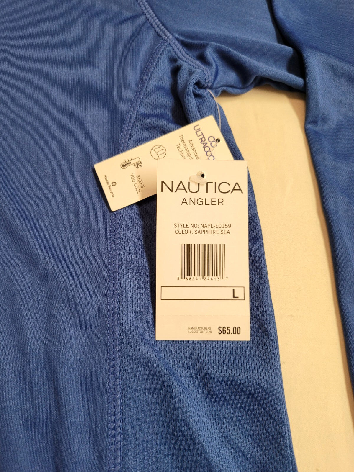 Men's Quick Dry Fishing Shirt with UPF 50+ Sun Protection - Long Sleeve