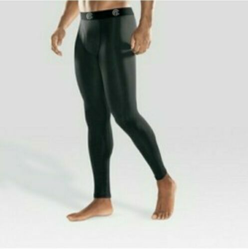 Men's Heavyweight Stretch Baselayer Pants - Black, Medium