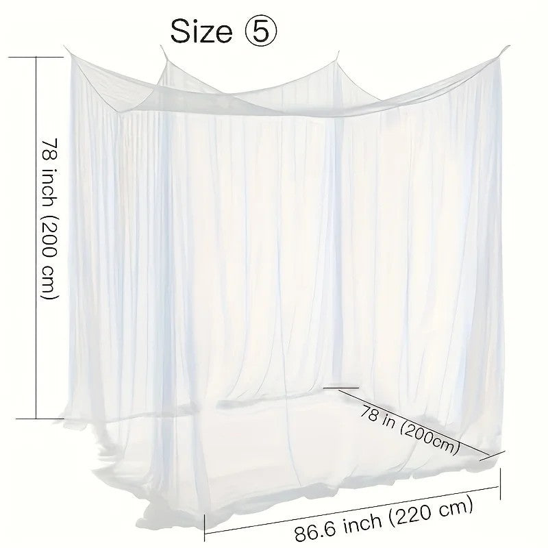 Large Portable Mosquito Net Tent for Indoor Outdoor Camping & Insect Protection