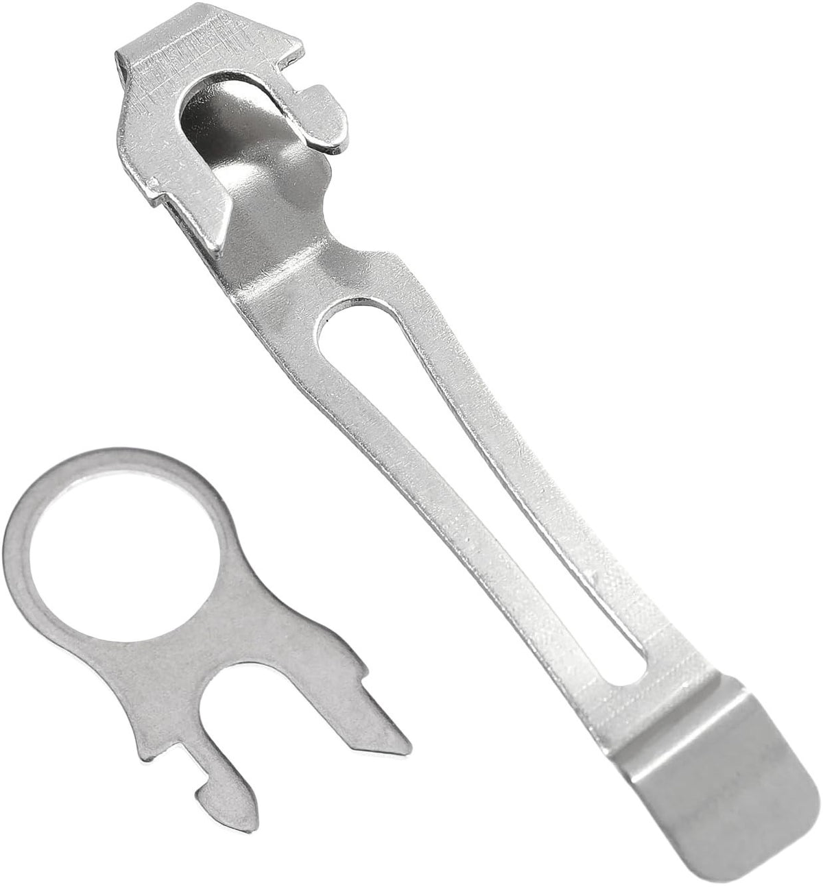 MultiTool Pocket Clips & Lanyard Rings for Leatherman - Stainless Steel Replacement Parts
