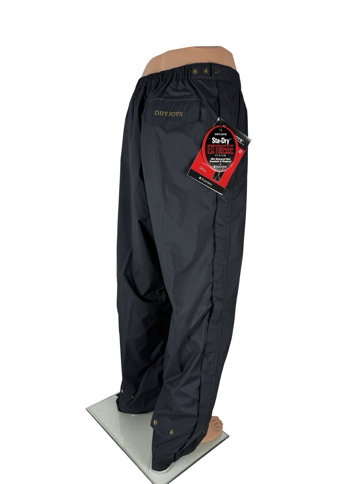 Men's Waterproof Golf Rain Pants - XL Dryjoys Performance