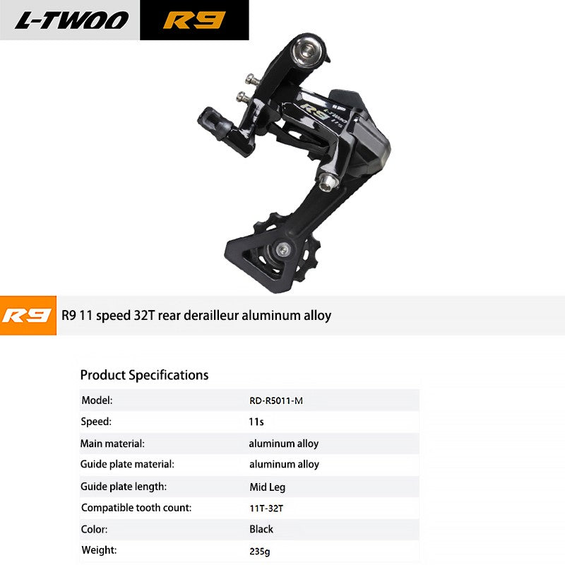 2x 11 Speed Road Bike Mechanical Groupset with Shifters and Derailleur