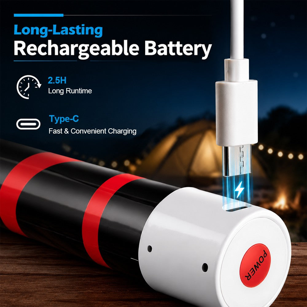 76cm Flexible LED Work Light with 3 Brightness Modes for Auto & Home