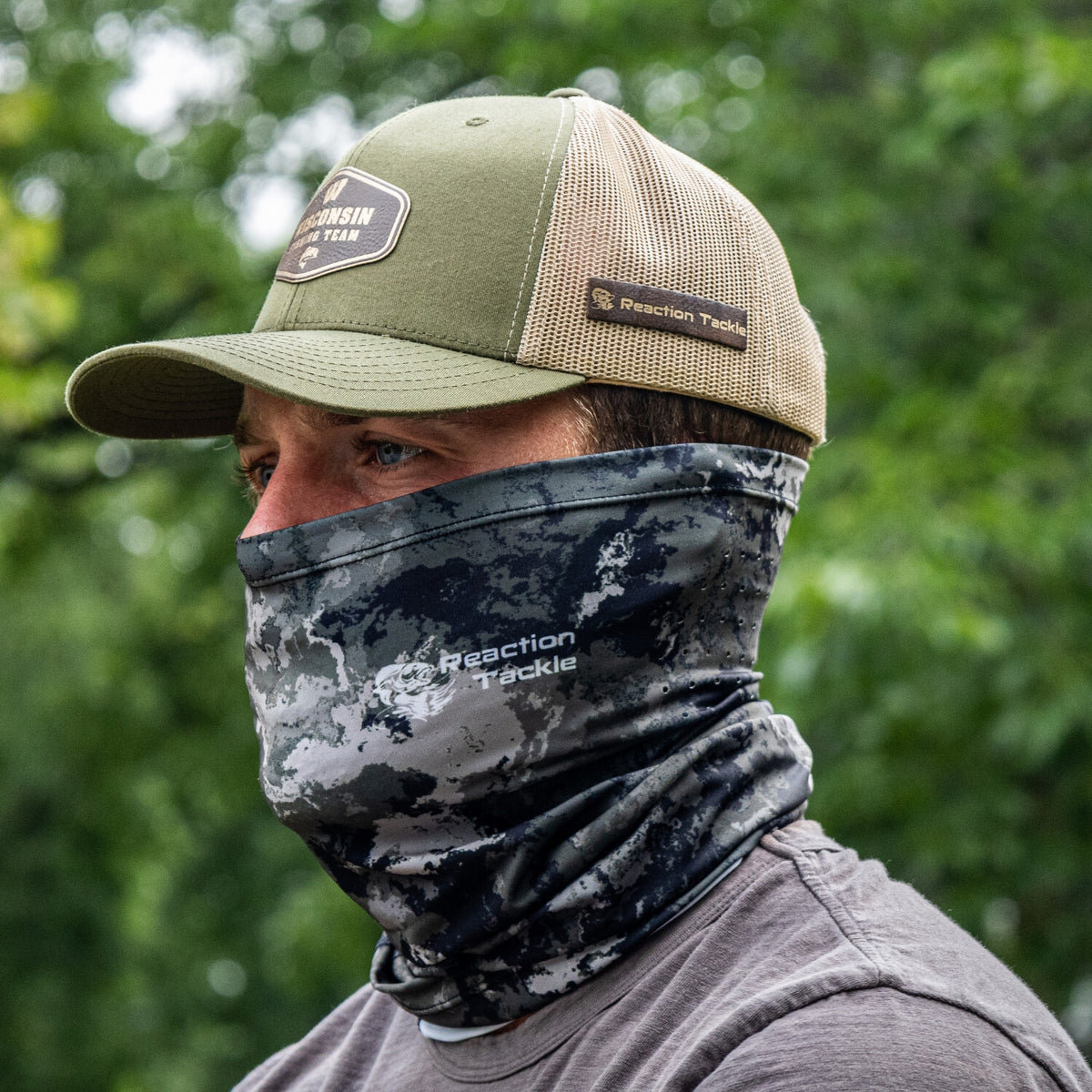 UPF 50+ Neck Gaiter Face Mask for Sun Protection Fishing Hiking