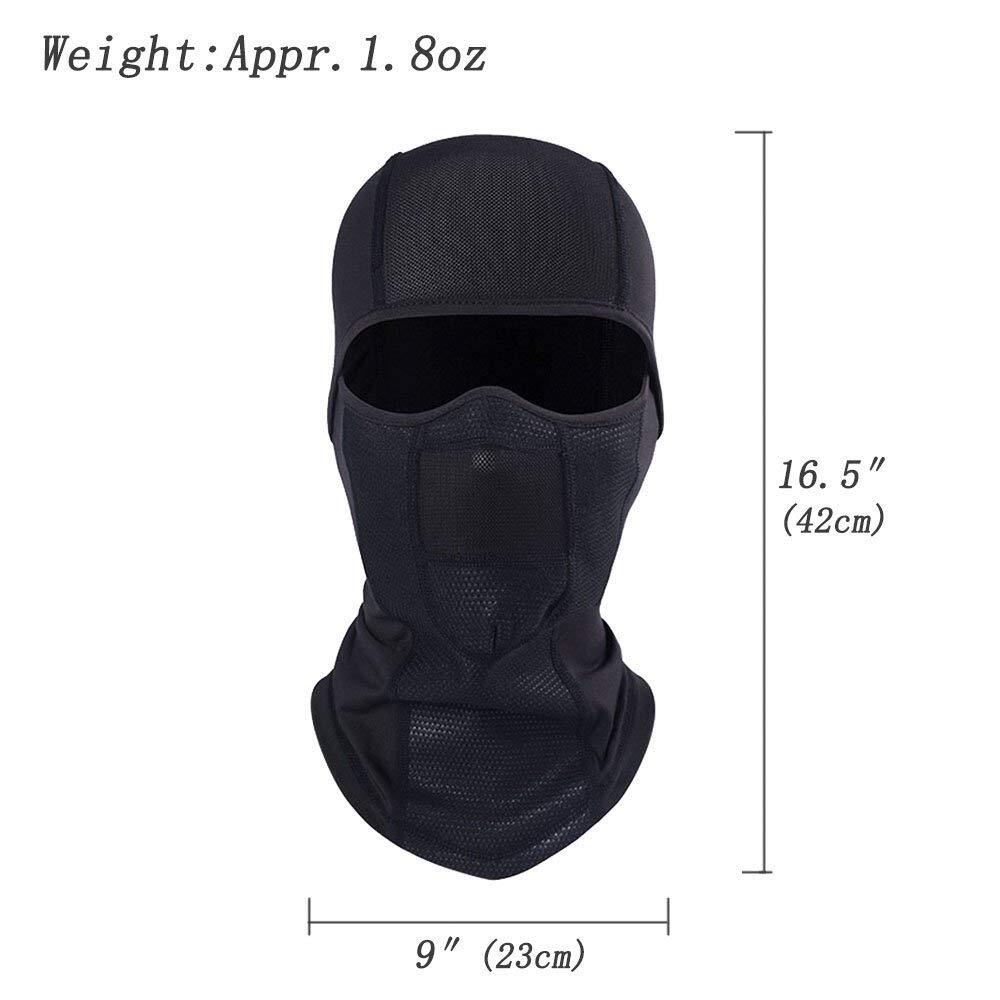 Winter Full Face Ski Mask - Windproof Fleece Balaclava for Cold Weather