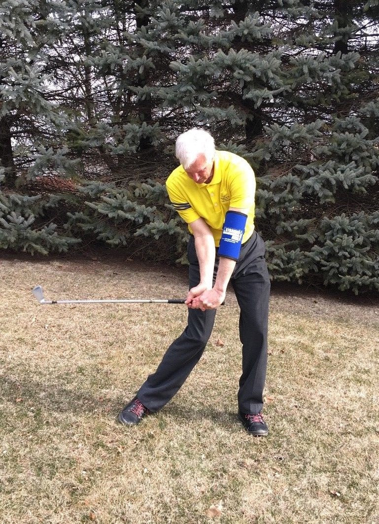 Golf Swing Aid-Straight Arm-Mens Medium