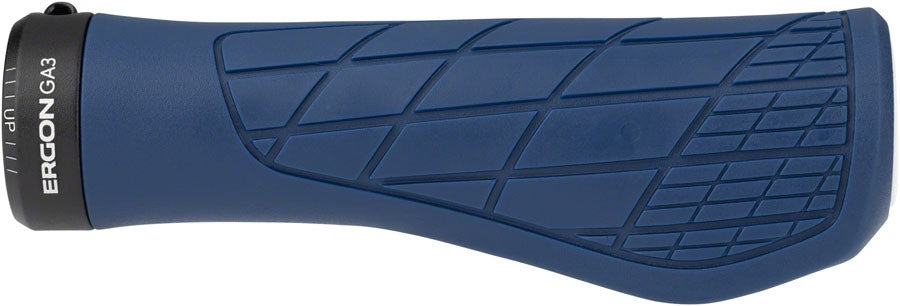 Ergon GA3 Large Bicycle Handlebar Grips - Night Ride Blue