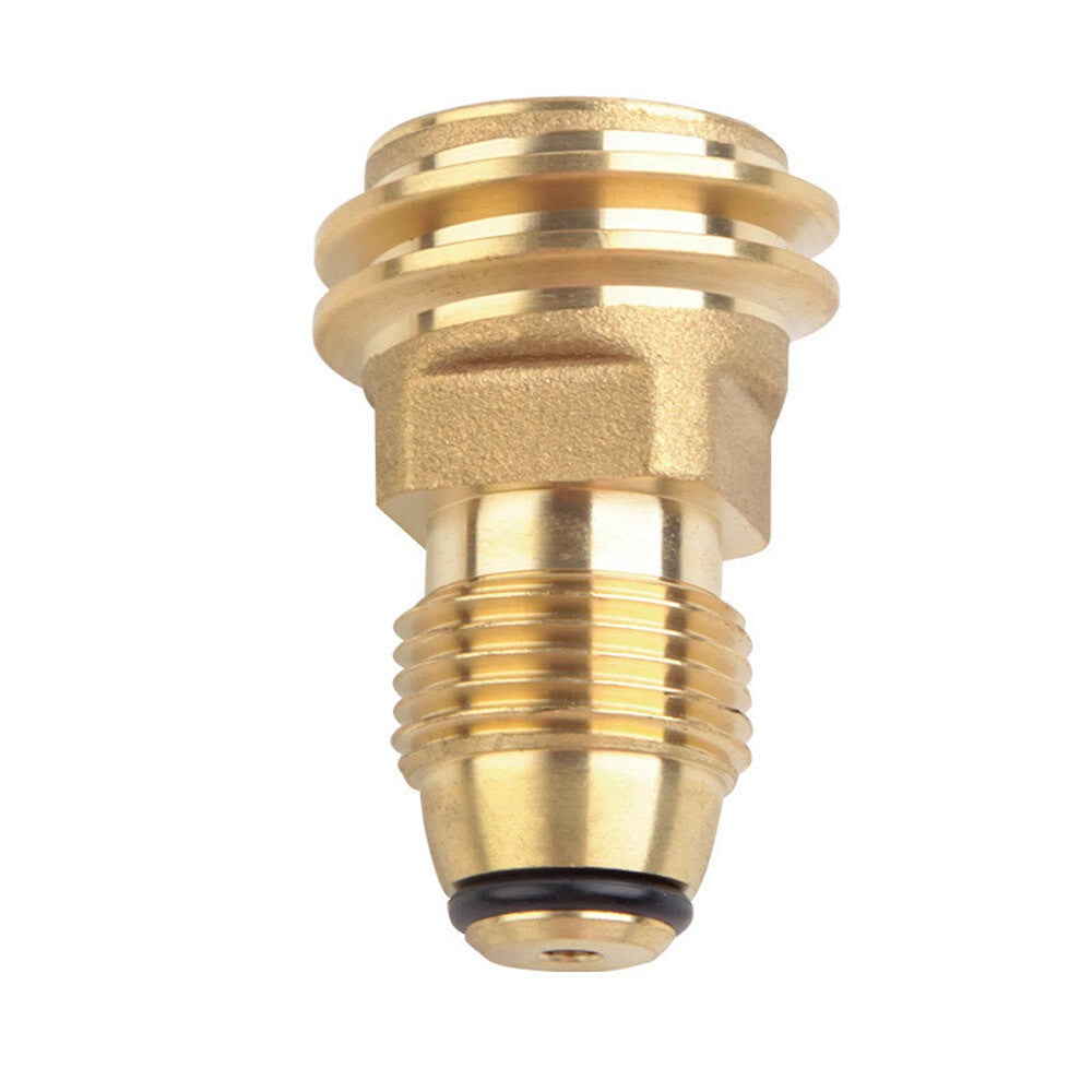 2 Pack Propane Tank Adapter POL to QCC1 Regulator Fitting for 100lb Tanks