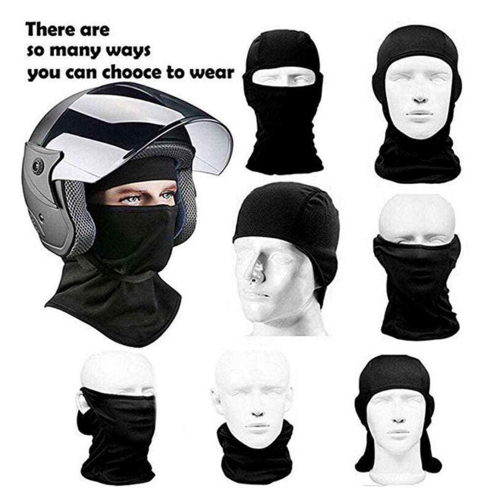 Full Face Mask Motorcycle Riding Head Cover Balaclava for Outdoor Sports