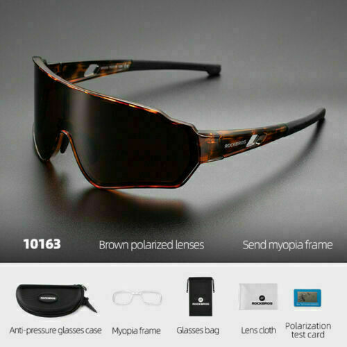 Polarized Cycling Sunglasses Windproof Men's Bike Goggles