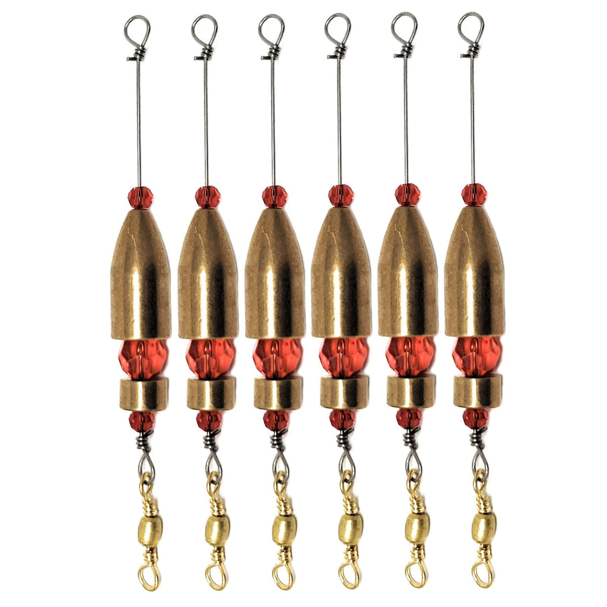 Carolina Rig Brass Ready Fishing Rig Pack for Bass & Walleye