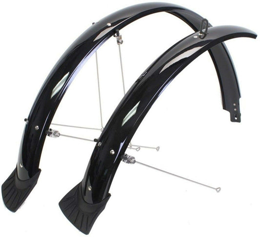 Sunlite 26-inch MTB Full Fenders with Stainless Steel Stays and Mud Flaps