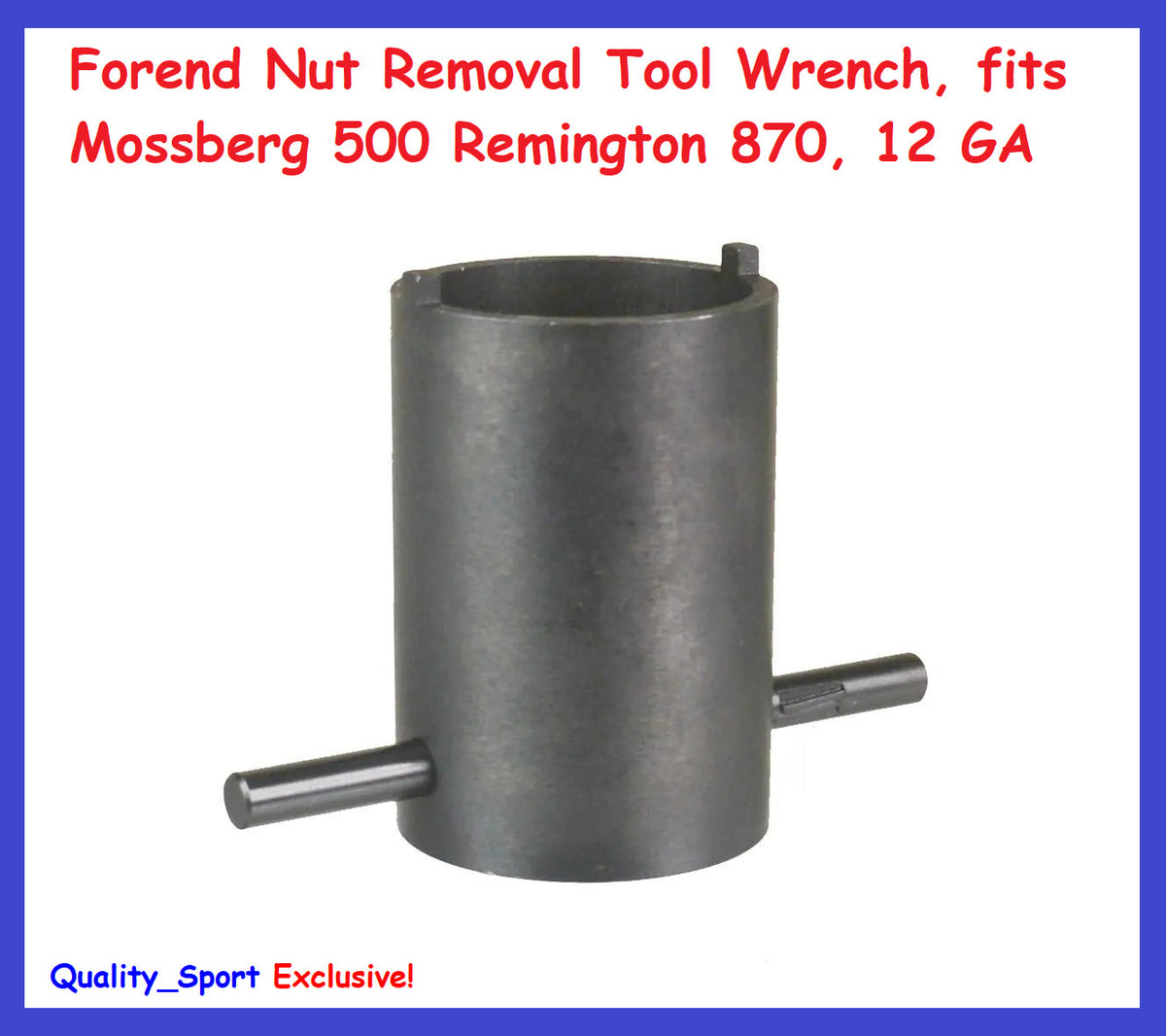 Forend Nut Removal Tool Wrench for Mossberg 500 Remington 870 12 GA
