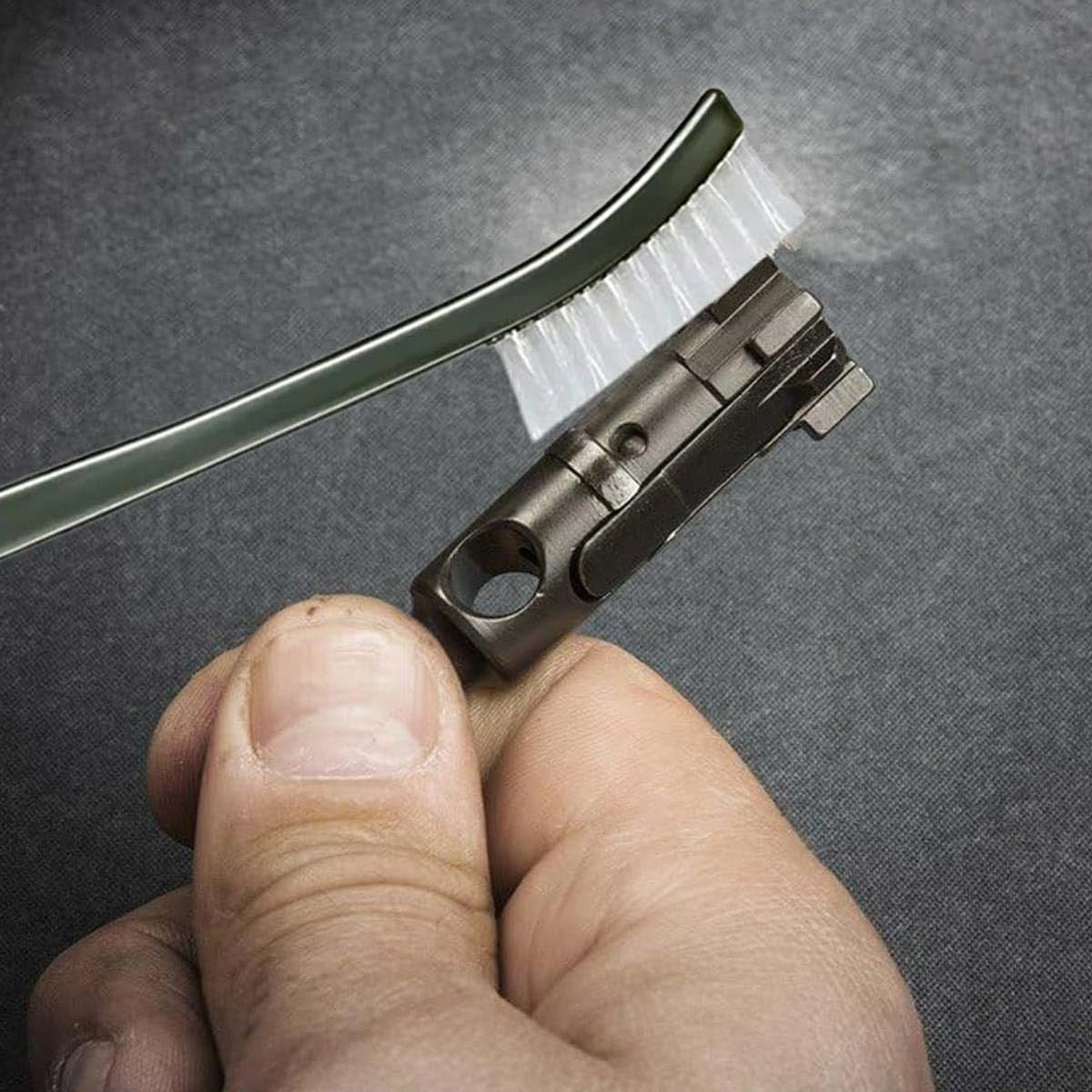 20 Pack Double-Ended Gun Cleaning Brushes 7 Inch Nylon Bristle Tools