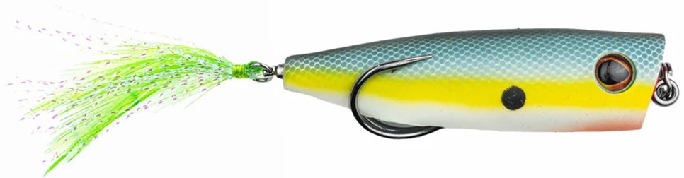 Fishing Topwater Popper Lure - 3/8 oz Snag Proof Zoo Pop Variety Pack