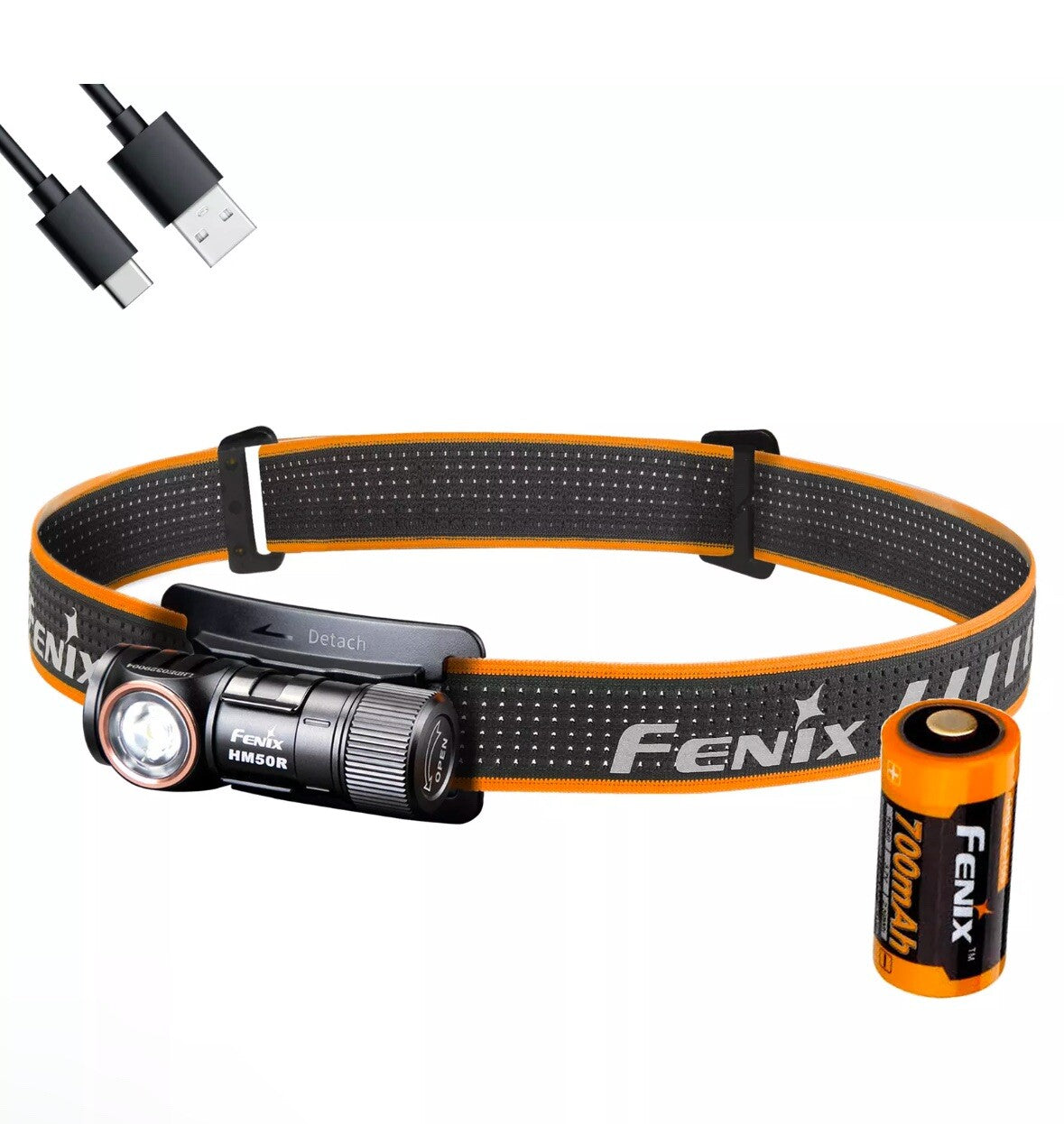 LED Headlamp 700 Lumens Rechargeable Outdoor & Camping Light
