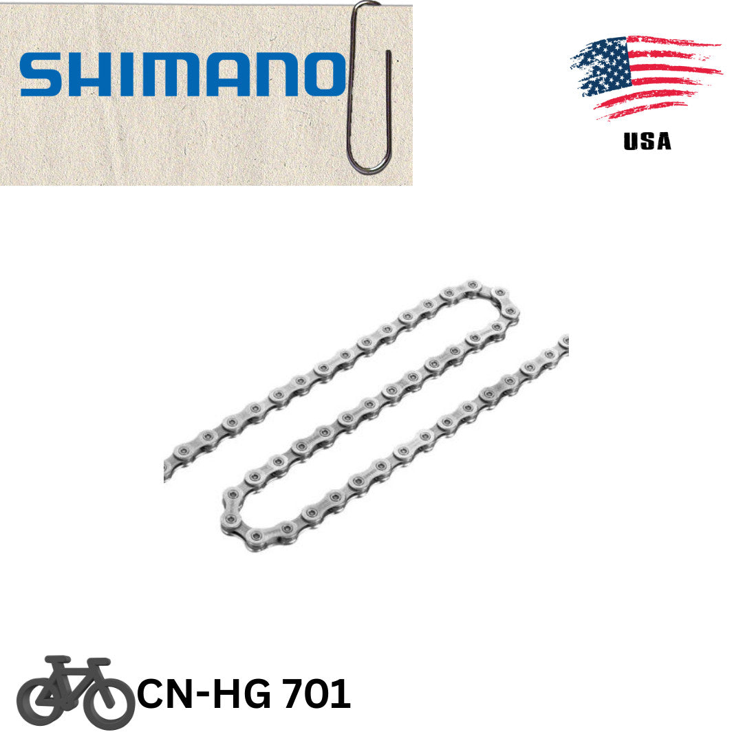 11 Speed Bicycle Chain for MTB & Road - Shimano HG-HG701 with Quick Link