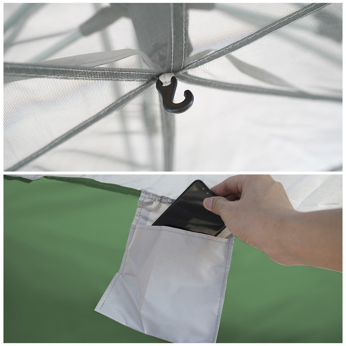 Family Camping Tent 4-6 Person Pop-Up Waterproof Instant Setup 110x94 Inches