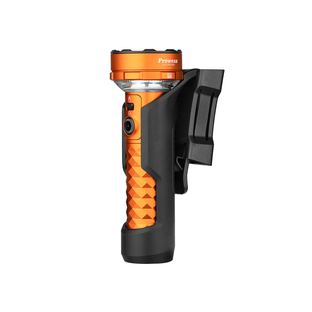 High-Power LED Flashlight with Bidirectional Lights, 5000 Lumens