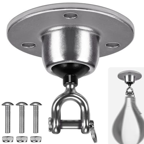 Steel Speed Bag Swivel with 360° Rotation for Boxing & MMA Training