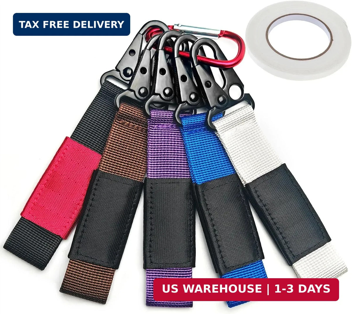 Jiu Jitsu Belt Keychain Set with Finger Tape - Martial Arts Gift for Men & Women