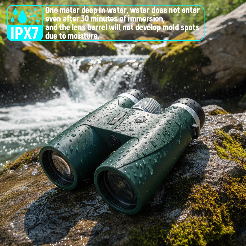 Waterproof Fogproof 10x42 Binoculars for Outdoor Bird Watching & Nature Viewing