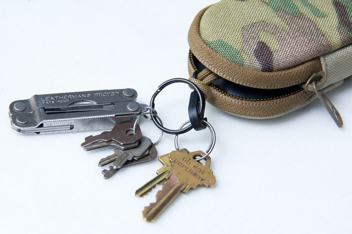 Milspec Monkey MSM Lanyard Zippered Key Coin Pouch Carrier Multiple Colors