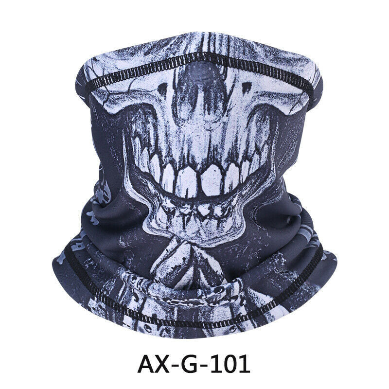 Winter Windproof Fleece Neck Gaiter Face Mask Scarf for Cold Weather
