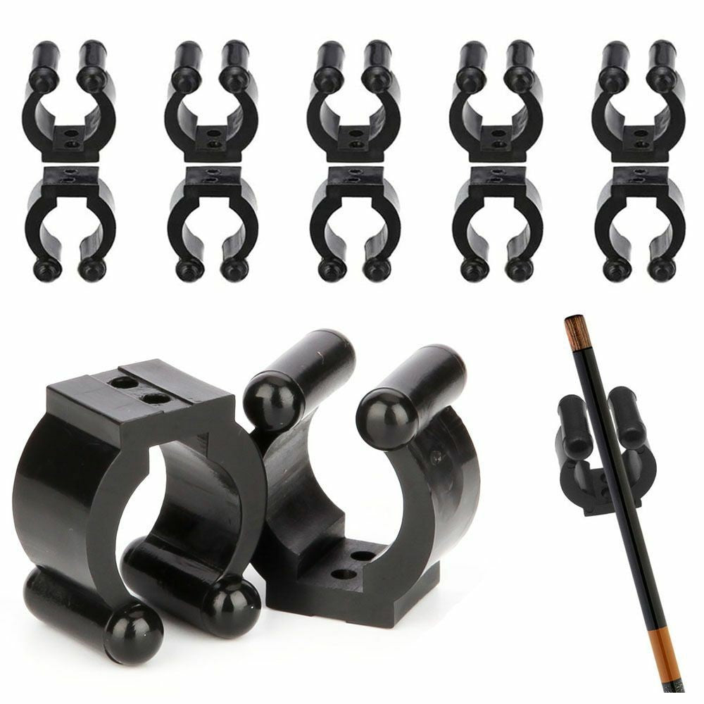 Fishing Rod Storage Clips Wall Mount Organizer Set of 10-100 Pcs