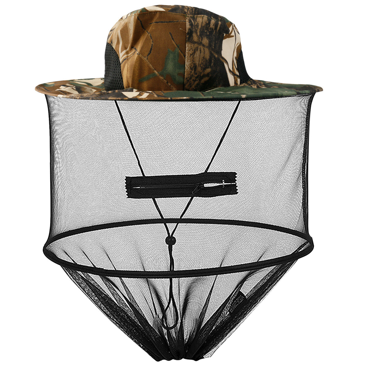 Mosquito Head Net Hat with Mesh Protection for Hiking Fishing Outdoor