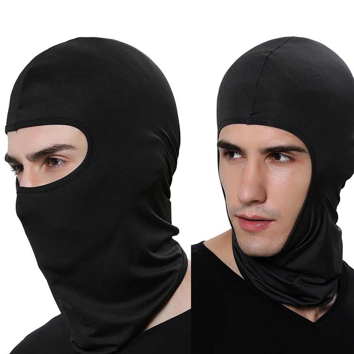 Cold Weather Balaclava Face Mask - Windproof Fleece Hood for Hunting Skiing