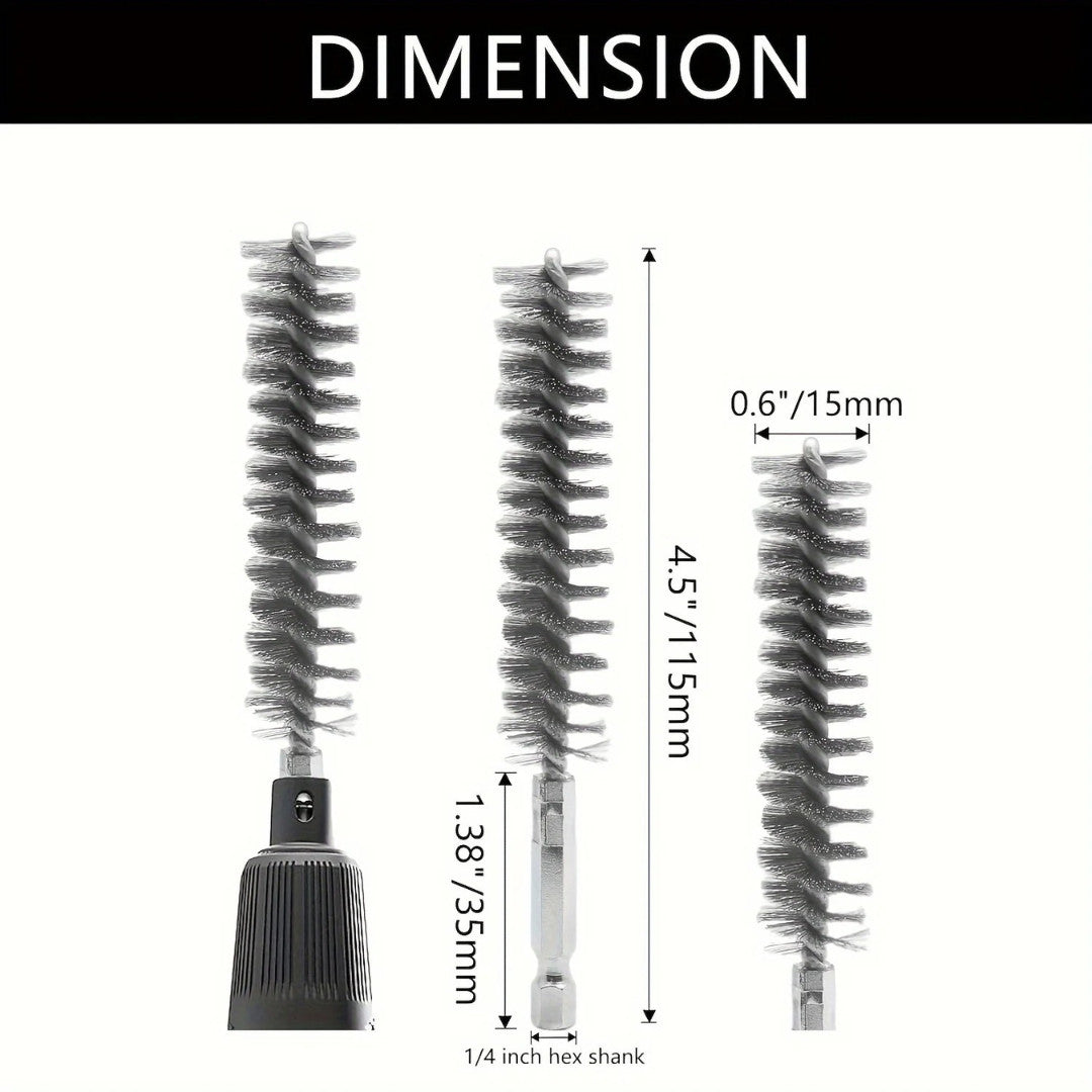 Golf Club Head Hosel Brush Set 5 Pack Stainless Steel Wire Cleaning Tools