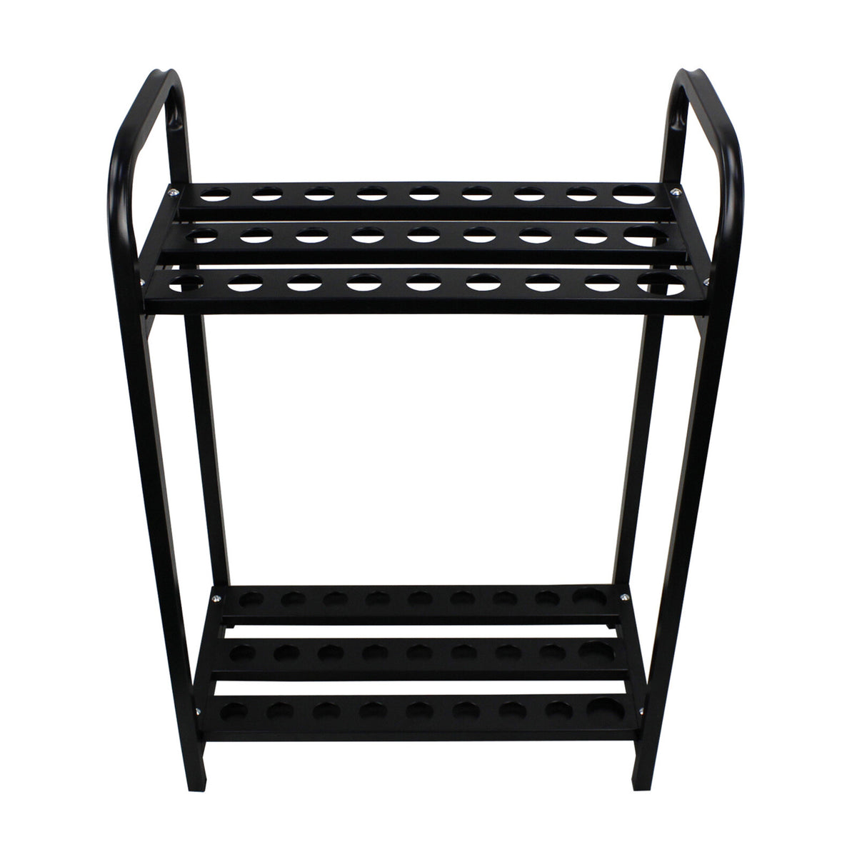 Golf Club Display Rack Organizer for 27 Clubs Steel Stand Storage