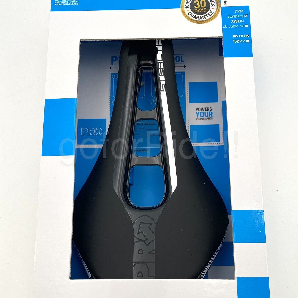 Shimano Pro Stealth LTD 142mm Road Bicycle Saddle - Limited Edition Black