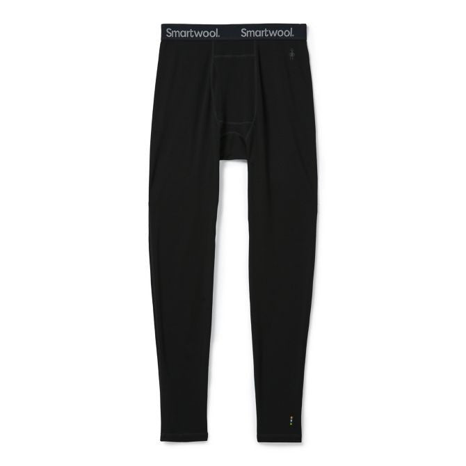 Men's Merino Wool Base Layer Bottoms - Charcoal Heather Large