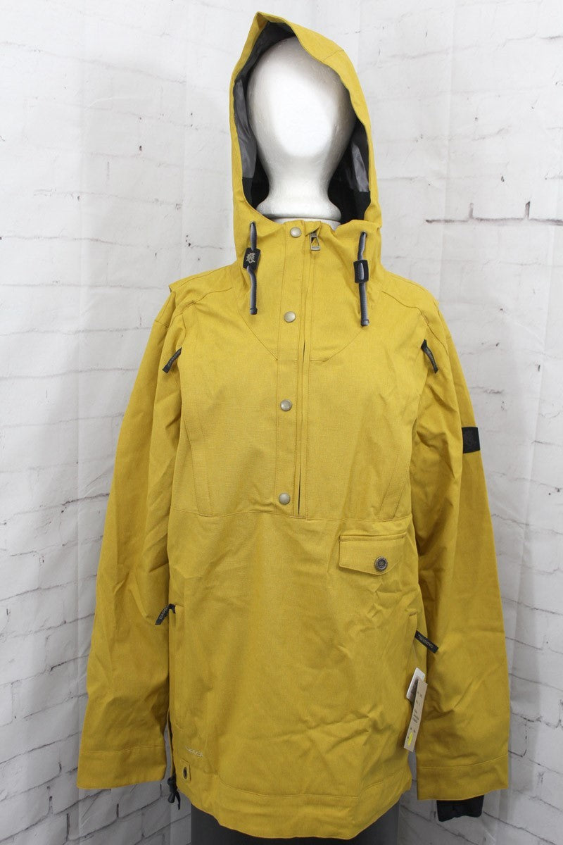 Men's Snowboard Anorak Jacket - Waterproof Breathable Winter Shell