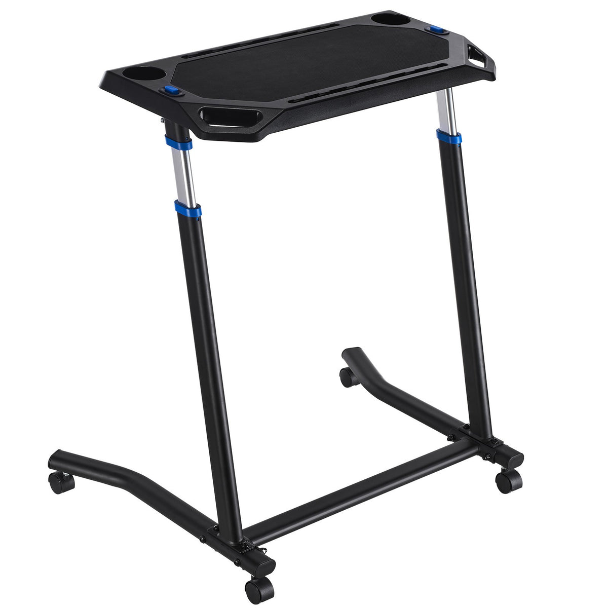 Foldable Bike Desk for Indoor Cycling & Standing Workstation